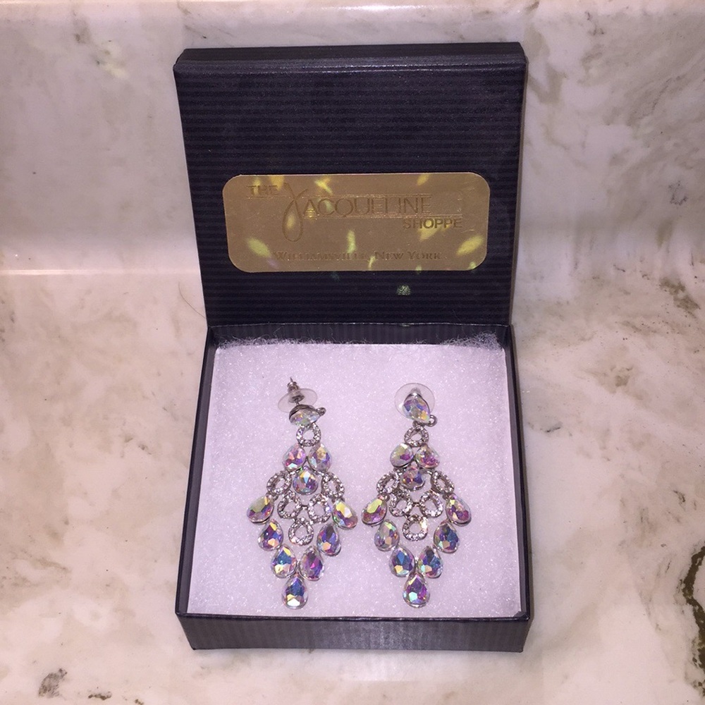 Opal earrings